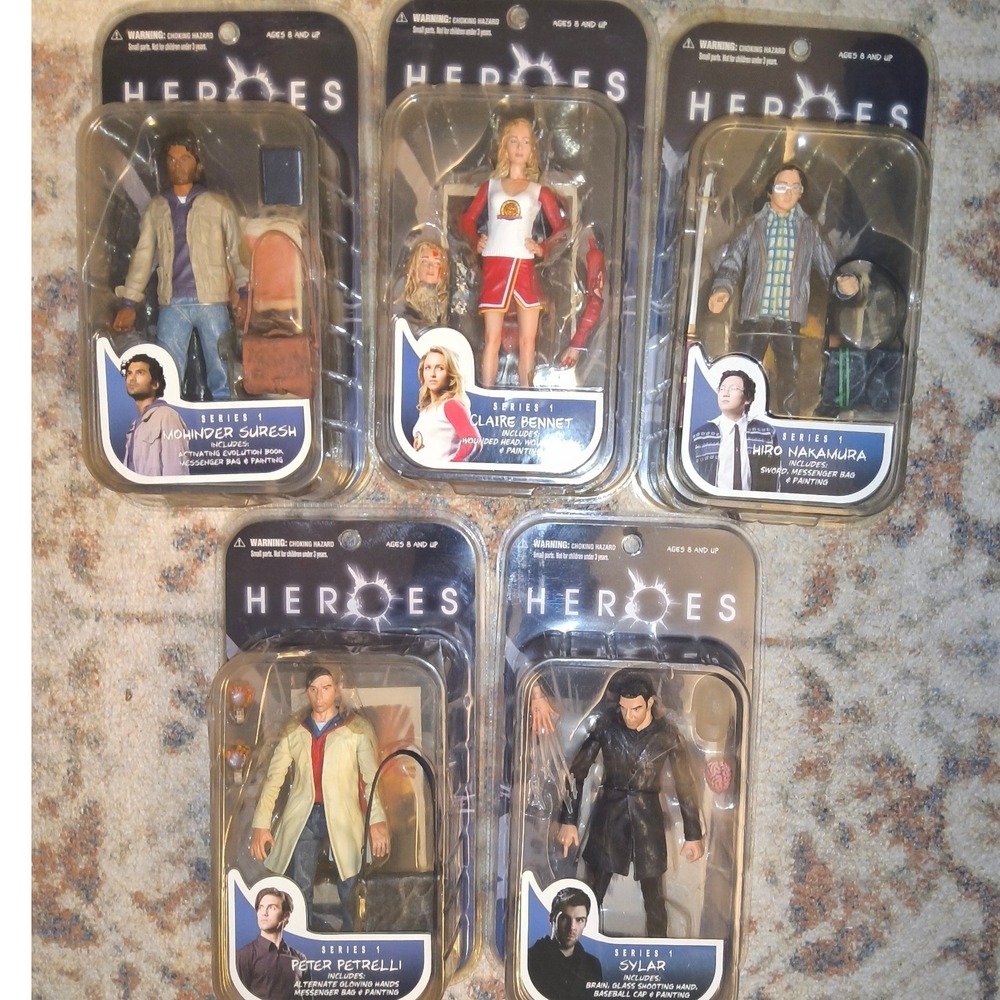 Heroes Mezco Toyz Series 1 Set of 5 Figures